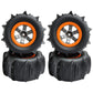 GDOOL RC Car Paddle Tires Wheels LG-ZJ02 25-ZJ02 920-ZJ02 for High Speed 9125 9155 9156 RC Cars S920 S921 104009 RC Trucks(4 PCS