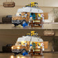FUNWHOLE Carpentry Van Lighting Set - 496 Pcs Building-Bricks for Adults & Teens, Model F9030, Plastic Collectible Display