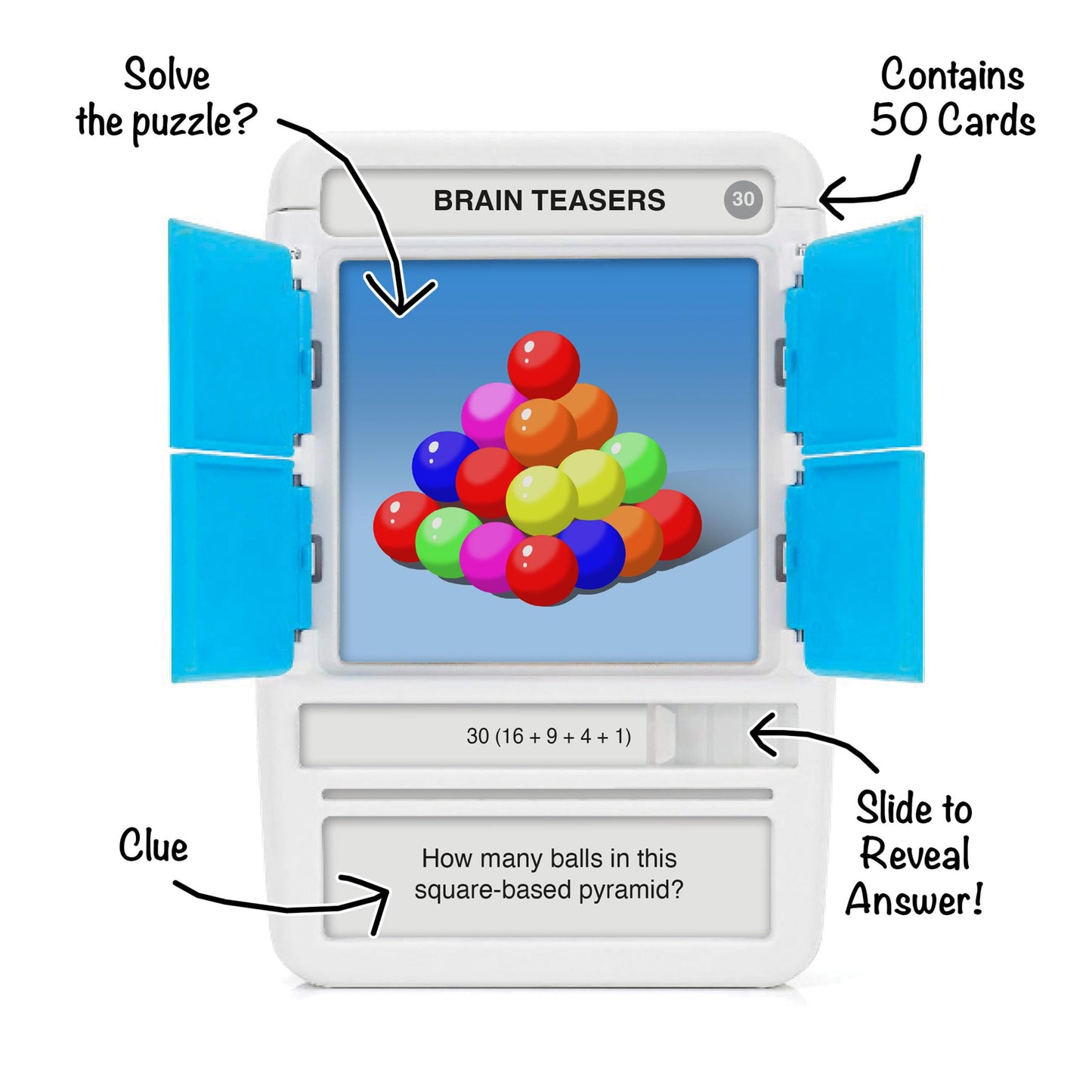 100 PICS Christmas Jokes Family Game - Secret Santa Stocking Stuffer and Travel Card Games