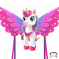 Toy Life 48.4'' Unicorn Kites Easy To Fly For Kids Adults With 328.1 Ft String, Beach Kite Outdoor Game Outside Toys Activity, U