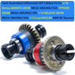 Assembled Differential 30T 0.8Mod Upgraded Part 1pc, Replace for ARA311177, Steel Front/Rear Differential Fits for ARRMA 1/18 Gr