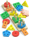 Montessori Toys For 1 2 Year Old Boy Girl, Toddler Toys Age 1-2, 1 2 Year Old Boy Girl Birthday Gifts, Education Toddler Puzzles