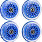 Aowesm Wiggle Car Polyurethane Replacement Wheels Upgrade Swing Car Wheels W/Bearings Abec-9 For Ride-On Toys - Twist, Swivel, G
