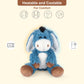 Suzzipals Heatable And Coolable Donkey Stuffed Animals, Microwavable Stuffed Animal Heating Pads For Soothing, Lavender Scent Do