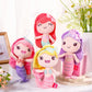 Civaner 4 Pcs Mermaid Princess Plush Toys For Girls Small Mermaid Stuffed Animal Ocean Princess Dolls Sweet Birthday Decorations(Cute Style)