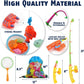 Cozybomb Magnetic Fishing Game For Kids | Bath Pool Toys Set For Water Table Learning Education Fishin For Bathtub Fun With Anim