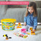 Animals Building Blocks Set, 122 Pieces Animal Building Toy Kit With Storage Box For Kids Ages 3 4 5 6 Years, Creative Stem Educ