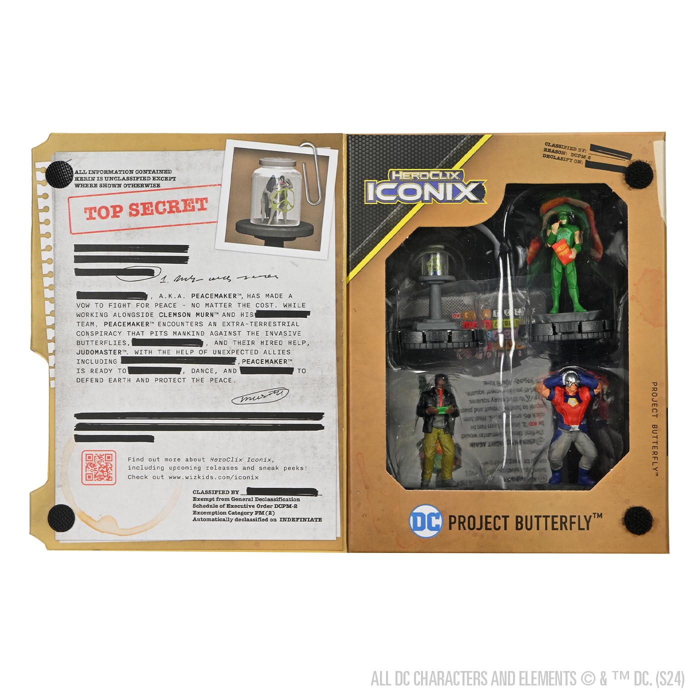 Dc Heroclix Iconix: Peacemaker Project Butterfly