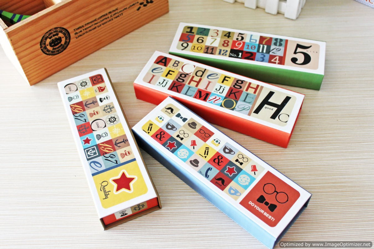 Skywalk Creative Fun & Joy Paper Stationery Pencil Pen Case for Kid Gift
