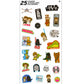 Star Wars Party Favors for Boys & Girls - 12 Pack Sticker Sheets for Kids Birthday Party Goodie Bags