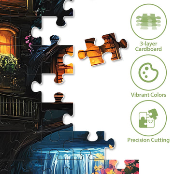 Puzzles for mature-themeds 500 Pieces  Nature Jigsaw Puzzles 500 Piece for mature-themeds Kids Seniors  Challenging Puzzle Perfect for Game Nights  Great Gift for Jigsaw Puzzle Lovers  Size: 20.5  x 15