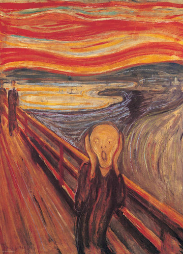 Eurographics The Scream By Edvard Munch Puzzle (1000-Piece), (Model: 6000-4489)