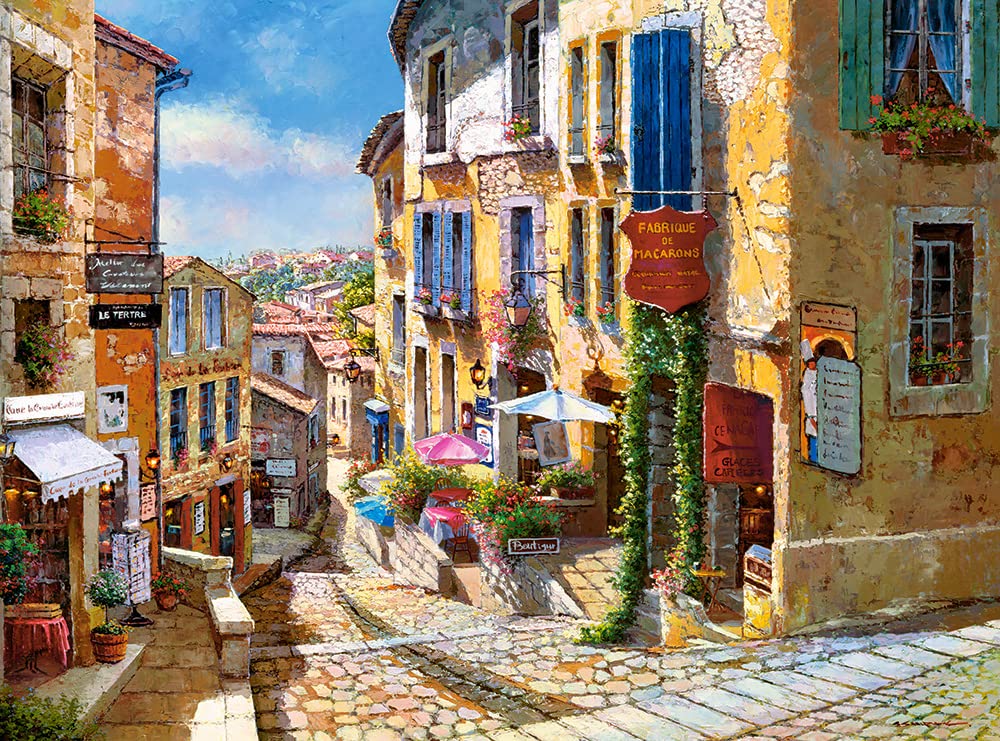 CASTORLAND 2000 Piece Jigsaw Puzzles  Saint Emilion  France  Puzzle of France  Village  mature-themed Puzzles  Castorland C-200740-2