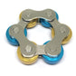 Fidget Roller Chain Toys with Metal and Silicone Rings - Stress Relief Perfect for ADHD, ADD, Anxiety in Office, School Stocking
