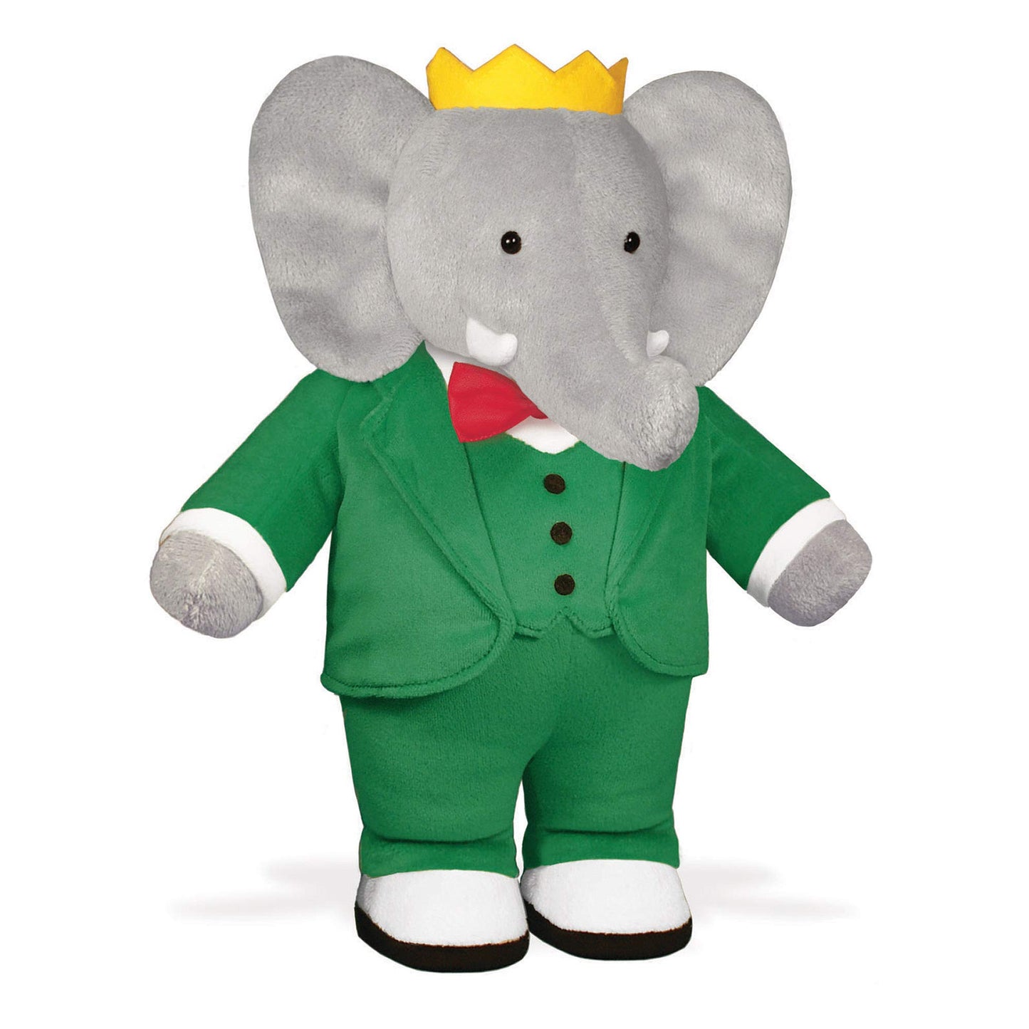 YOTTOY Classics Collection Classic Standing Babar Plush - 13 Inch Soft Stuffed Animal, Babar Color