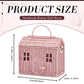 Wettarn Handmade Rattan Doll House Rattan House Shape Shoulder Bag Wicker Basket With Lid For Doll Toys Rattan Storage Basket Sm