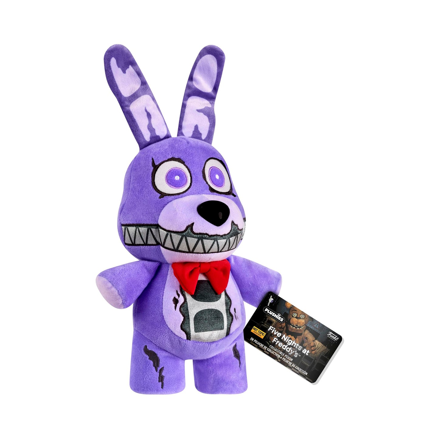 Funko Pop! Plush Jumbo Nightmare Bonnie 10" - Purple Fabric - Model 68720