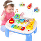 Hqxbnby Musical Learning Table - Baby Toys For 6-12 Months, 1-3 Year Olds - Early Education Activity Center - Toddler Birthday Gifts