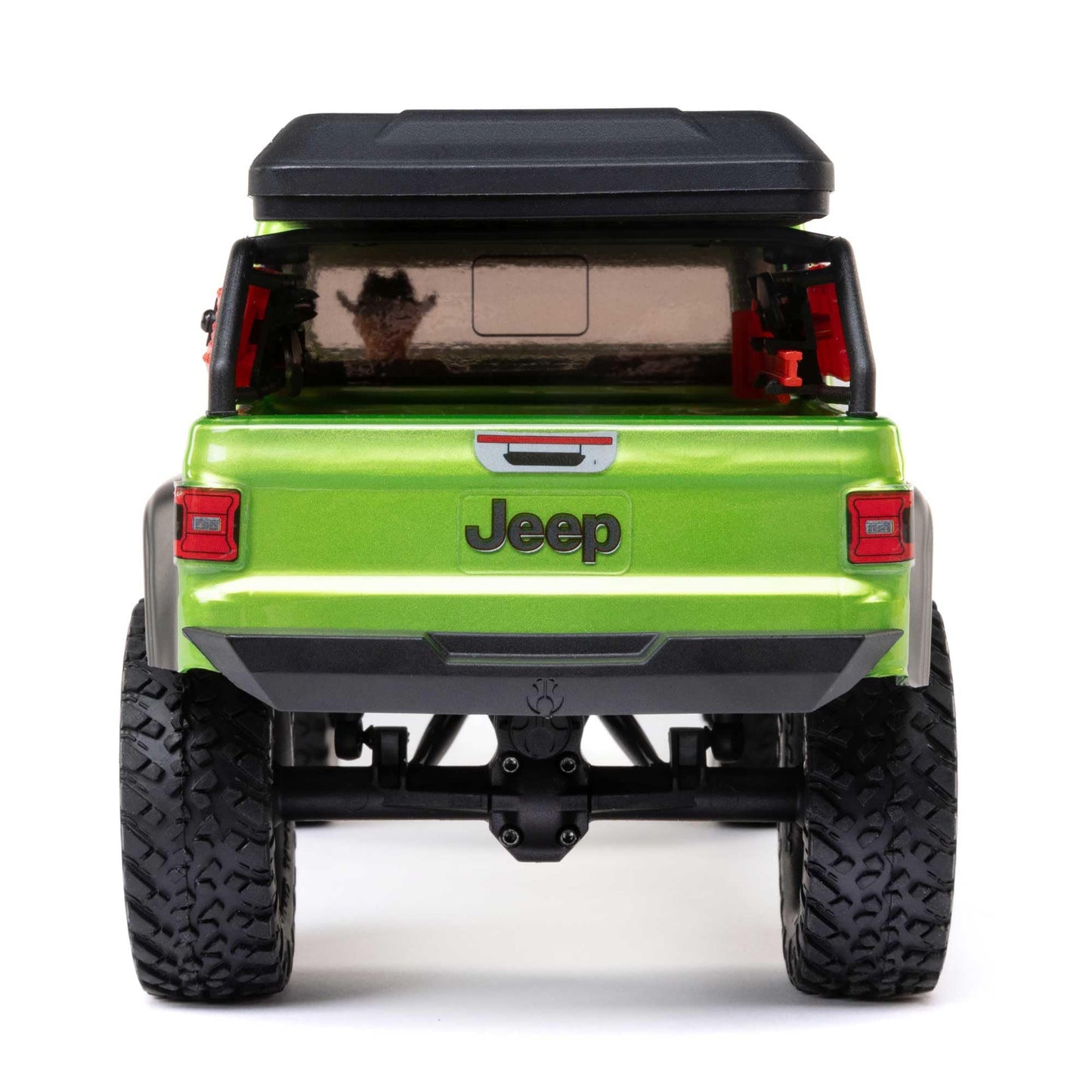 Axial RC Truck SCX24 Jeep Gladiator 4 Wheel Drive Rock Crawler Brushed RTR Nothing Needed to Complete Ready-to-Run Green AXI0000