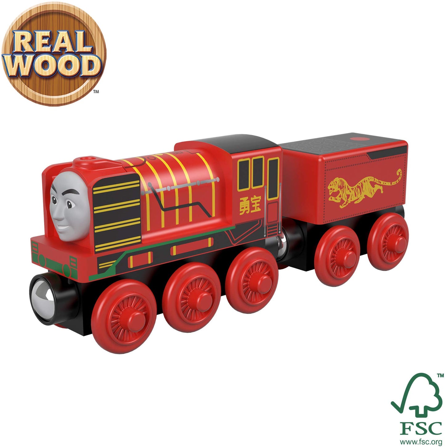 Thomas & Friends Yong Bao Wooden Toy - Medium Multi Color, Model GGG63
