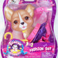 Teacup Doggies Fashion Set Purple Pink Satin
