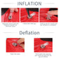 Inflatable Watermelon Pool Float for mature-themed Large Swimming Tube 4Feet Ring mature-themed Floaties Outdoor Swim Pool Toy Party Decoration