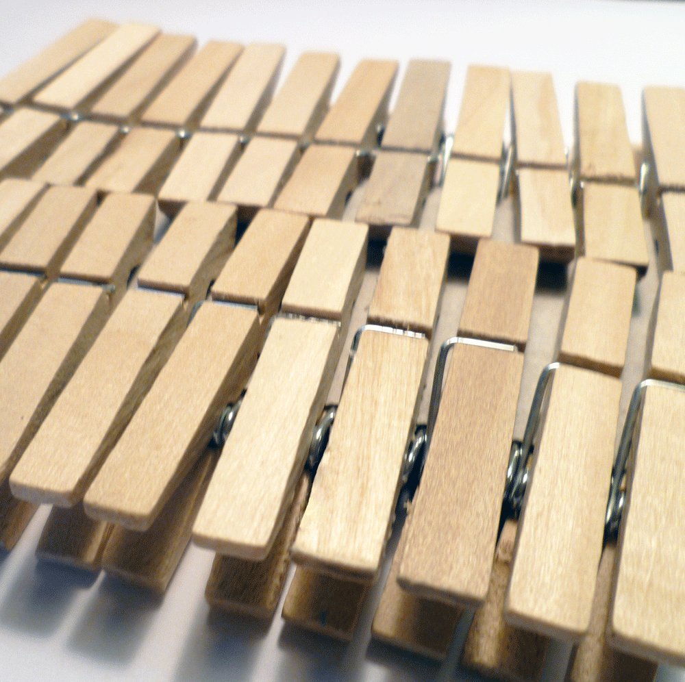 Sturdy Small Craft Clothespins 1 3/4 - 48/pkg