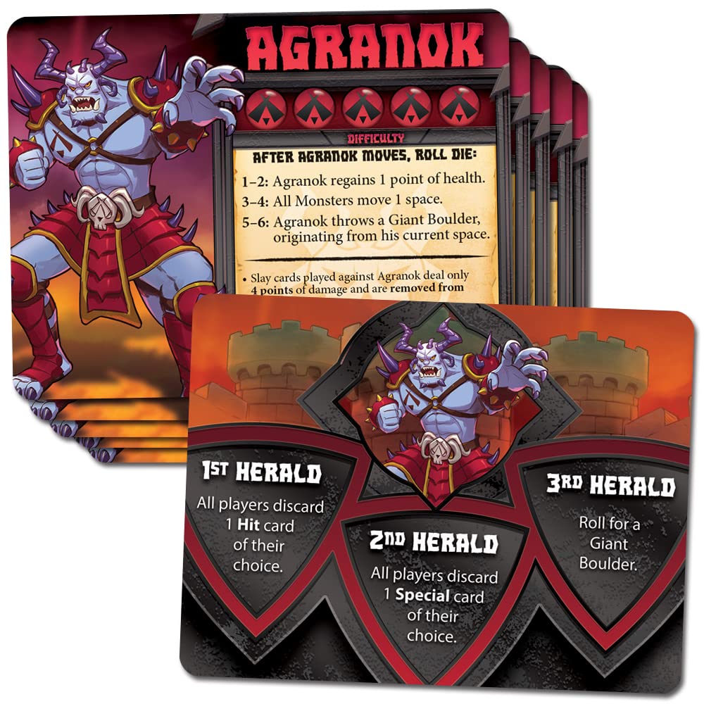 The Dark Titan ?Castle Panic Expansion ?Board Game For Adults And Family ?Cooperative Board Game ?Ages 8+ ?For 1 To 6 Players