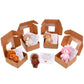 Guiqulai 5pcs Handmade Mini Plush Teddy Bear in a Box My Little Worry Bears with Emotional Uplifting Support Card Tiny Stuffed A