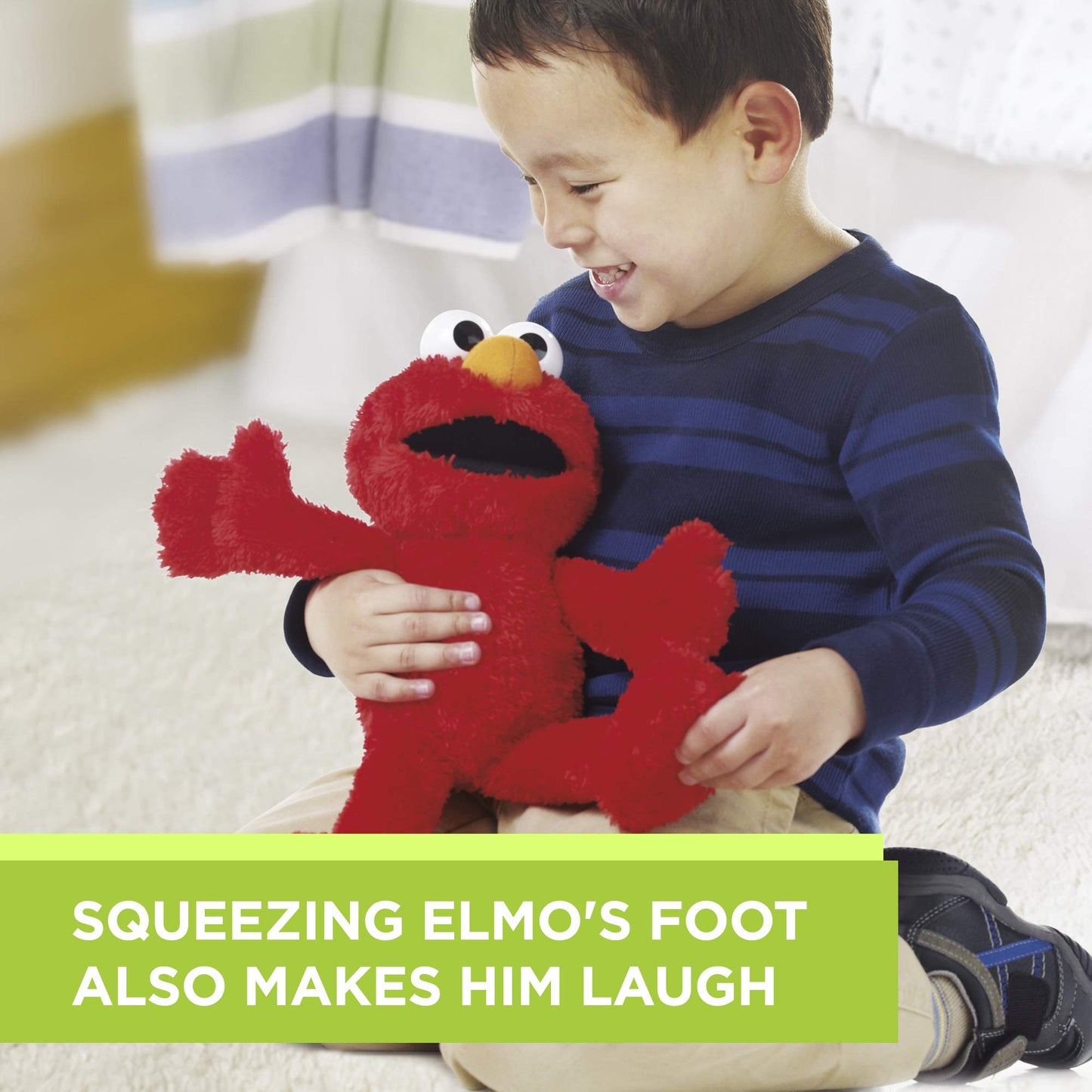 Sesame Street Playskool Friends Tickle Me Elmo, Standard