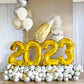 Beeyaky 40 Inch Gold Number Balloon, Helium Mylar Foil, Number 0 for Birthday & Anniversary Decorations