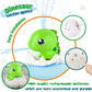 Zhenduo Baby Bath Toys, Rechargeable Bath Toys, Whale Spray Water Bath Toy, Sprinkler Bathtub Shower Toys For Toddlers Kids Boys Girls, Pool Toy For Baby (Green)