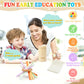 Ficcurys Montessori Toys For Toddlers 1-3,Fine Motor Skills Toys For Toddlers 1-3,Educational Toys For Baby 6-12 Months,Wooden K