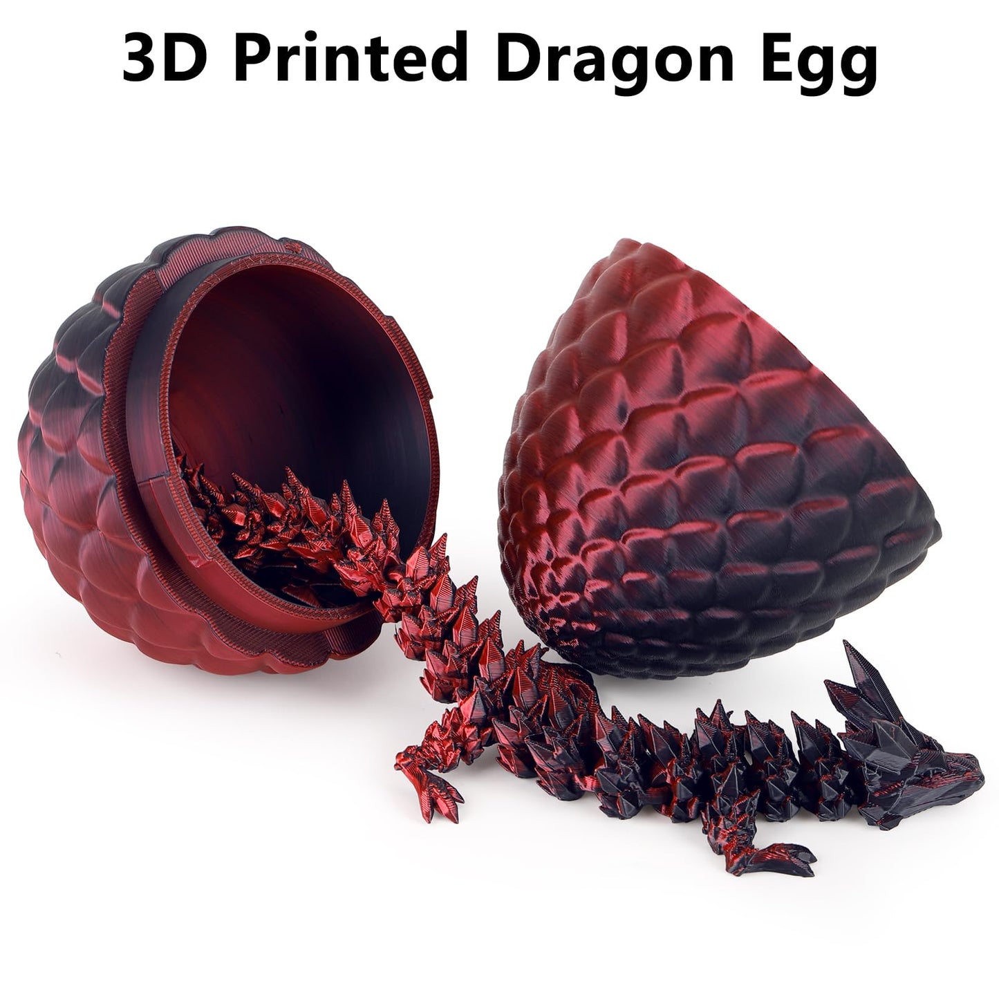 Sumland 3D Printed Dragon Eggs With Dragon Inside