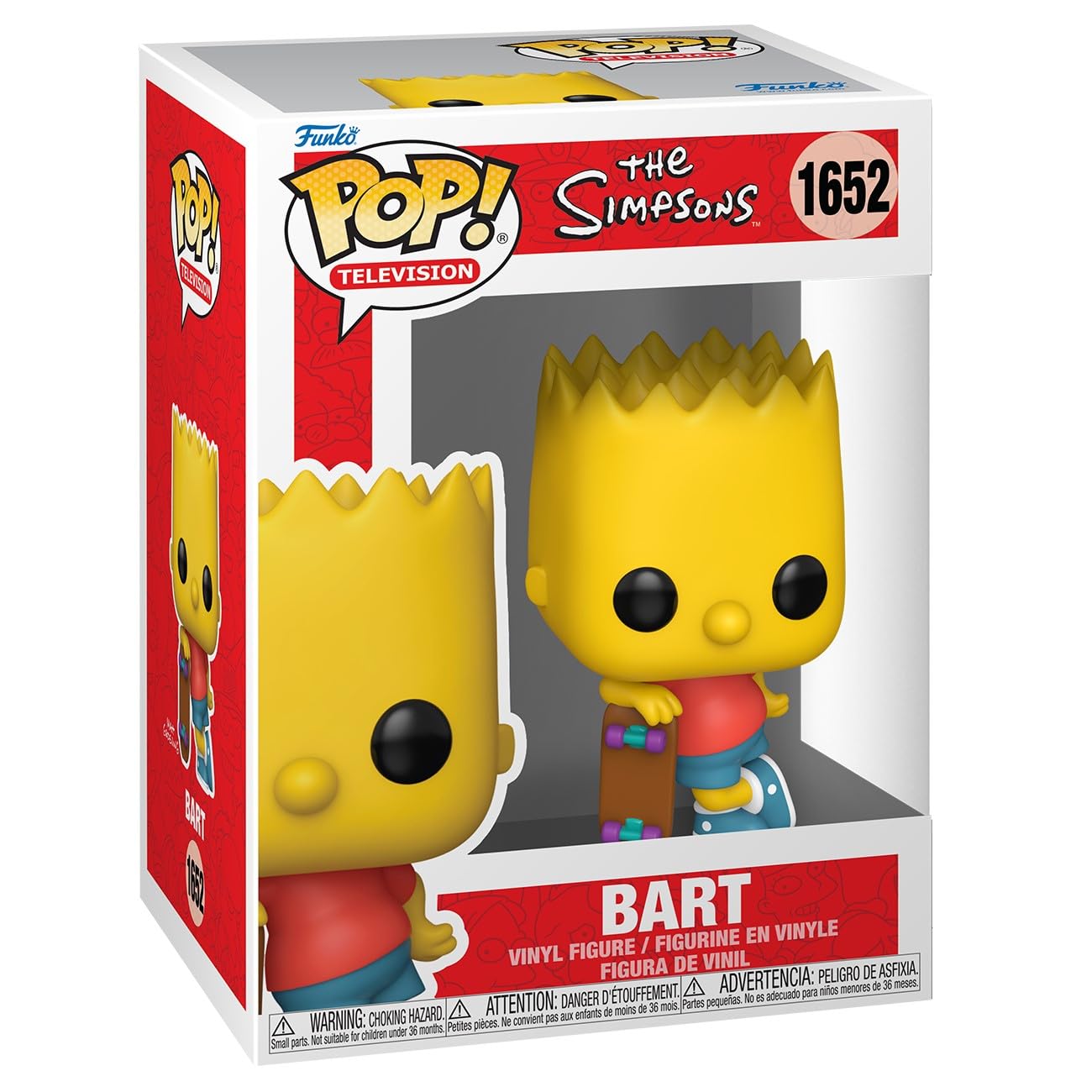Funko POP TV: Simpsons - Bart Simpson - The Simpsons - Collectable Vinyl Figure - Gift Idea - Official Merchandise - for Kids & 