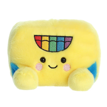Aurora Adorable Palm Pals Doodle Crayon Box Stuffed Animal - Pocket-Sized Play - Collectable Fun - Yellow 5 Inches