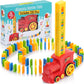 220 Dominoes Train Set Boys Girls Birthday Toy Creative Gifts For Ages 3 4 5 6 7 8 9 10 Montessori Domino Machine Automatic Rall