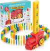 220 Dominoes Train Set Boys Girls Birthday Toy Creative Gifts For Ages 3 4 5 6 7 8 9 10 Montessori Domino Machine Automatic Rall