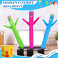 Poen 3 Pcs Mini Inflatable Tube Man Gift Funny Gag Birthday Wacky Waving Inflatable Guy With Blower Desktop Mini Dancer Gift For