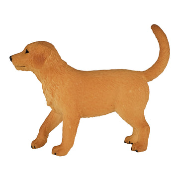 Mojo Golden Retriever Puppy Realistic Domesticated Animal Hand Painted Toy Figurine