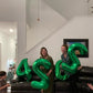 30 Balloon Number, Green Number 30Th Birthday Balloons 40 Inch, 30 Years Old Green Birthday Decorations For Men Women, 30Th Anni
