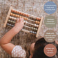 Brooklyn Neutral Boho Abacus - STEM Toy- Boho Nursery Decor and Playroom Decor- Math Toddler Toy with Beads- Montessori Toys - A