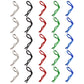 GDOOL 50 Pieces 1mm 90-Degree Angle RC Cars Universal Body Clips Bent Springy Pins & RC Car Clip Pin Steel Wires for All 1/16 1/