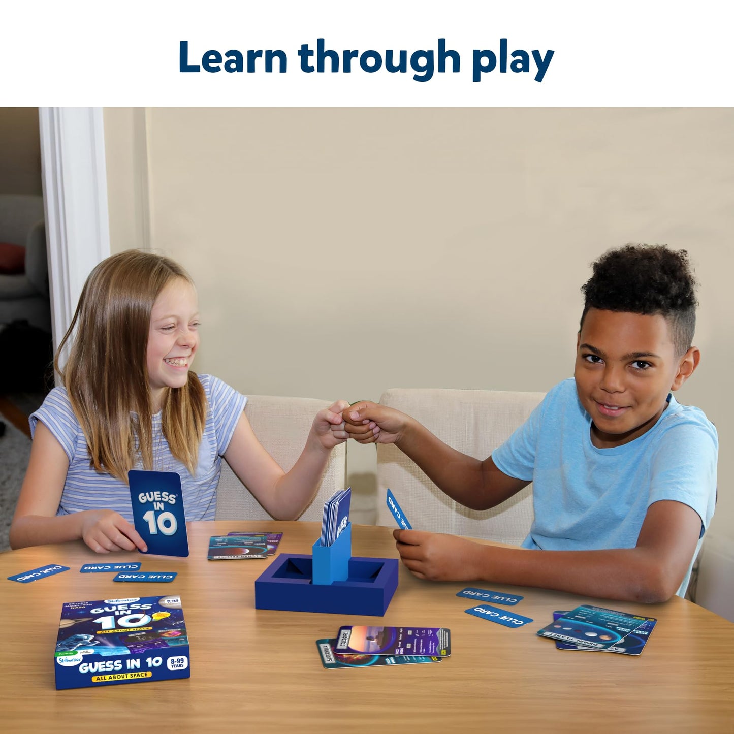Skillmatics Card Game - Guess In 10 Nasa Space, Perfect For Boys, Girls, Kids & Families Who Love Educational Toys, Travel Games, Gifts For Ages 8, 9, 10 And Up
