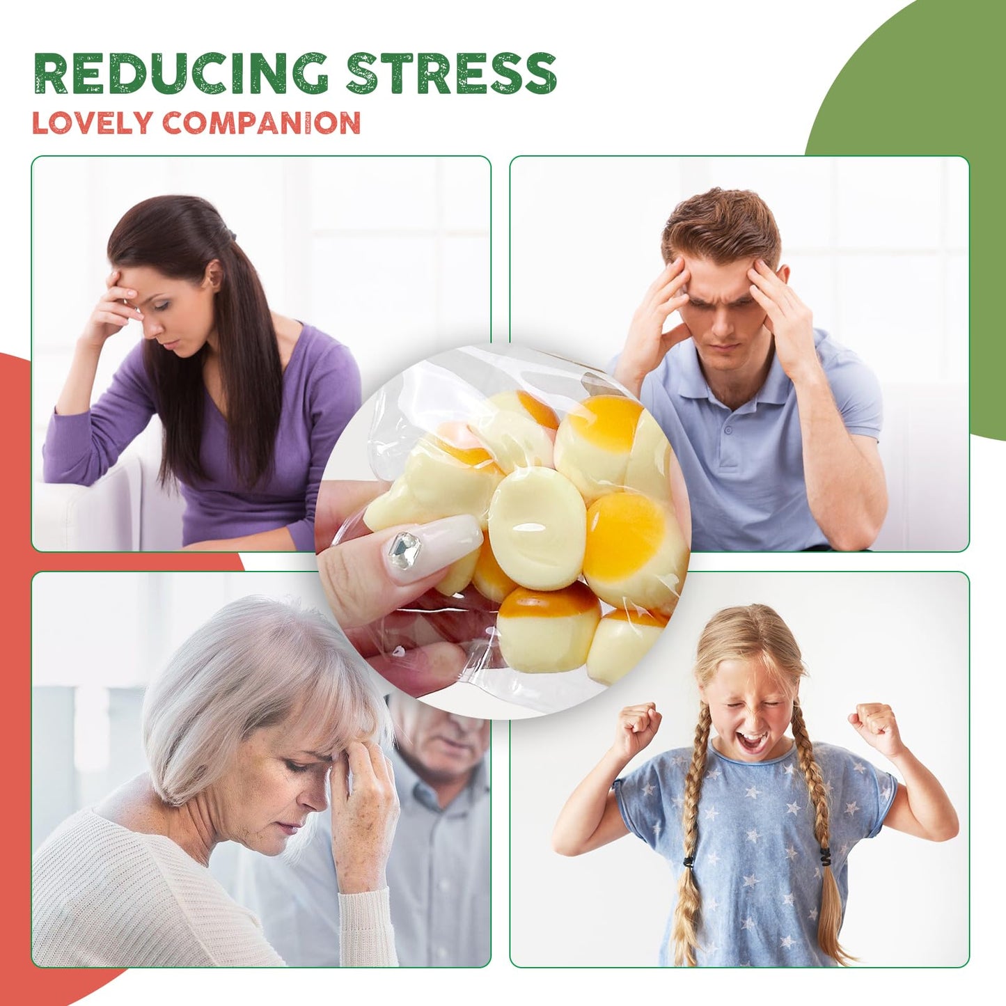 Taba Squishy Toys Valentines Cute Kawaii Cat Paw Squeeze Toys  Sticky Squishy Fidget Toys Silicone Squeeze Toy for Stress Relief Cute Soft Toys Best Valentines Gift for Anniversary (Small bun)