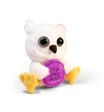 Punchkins Owl Plushie - It'S Owl Good Sassy Plush, Gift For Animal Lovers, Cute Plush Toy For Gifting