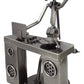 Broadway Gift 6' Silver Tone Disc Jockey Tabletop Figurine - Metal Spinner Dj Figurine - Steampunk Musician Statue