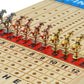 Grhonior Metal Horse For Horse Racing Board Game,Gold X4, Rose Gold X4, Silver X3 Classic Style Collection Souvenirs (Gold 4+Ros