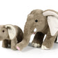 Ice King Bear Mom And Baby Stuffed Animals Set Zoo Wild Animals (Elephant)