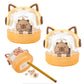 Funblast Music Capybara Pencil Sharpener For Kids - Set Of 2 Pcs Sharpener For Kid With 2 Holes, Stationery Items Aesthetic, Sty